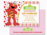 Custom Elmo Birthday Invitations Custom Printable Elmo Inspired Birthday Invitation Invite