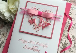 Custom Made Birthday Cards Online Gorgeous Luxury butterfly Heart Birthday Card Handmade