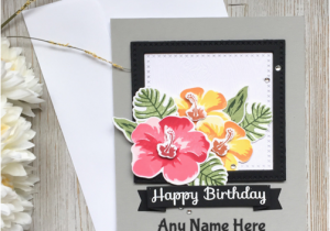 Custom Made Birthday Cards Printable Handmade Printable Birthday Cards with Name