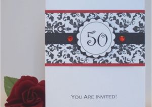 Custom Made Birthday Cards Printable Homemade 50th Birthday Invitation Ideas orderecigsjuice Info