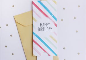 Custom Made Birthday Cards Printable Printable Birthday Pull Card Oh Happy Day Bloglovin