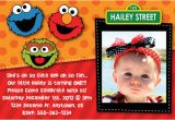 Custom Sesame Street Birthday Invitations Free Printable Elmo Sesame Street Birthday Party