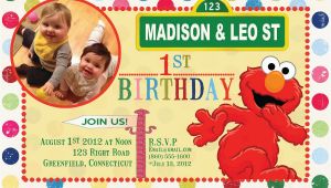 Custom Sesame Street Birthday Invitations Items Similar to Custom Birthday Invitations Sesame