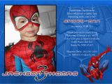 Custom Spiderman Birthday Invitations Free Personalized Spiderman Birthday Invitations