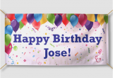 Customised Happy Birthday Banners Birthday Banners Personalized Birthday Signs