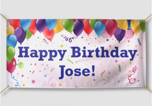 Customised Happy Birthday Banners Birthday Banners Personalized Birthday Signs