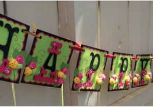 Customised Happy Birthday Banners Items Similar to Happy Birthday Banner Handmade Banner