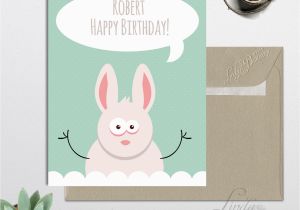 Customizable Printable Birthday Cards Personalized Birthday Card Printable Funny Birthday Card