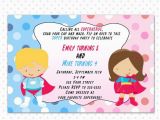 Customizable Printable Birthday Cards Superhero Birthday Invitation Card Printable Personalized