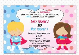 Customized Birthday Cards Free Printable Superhero Birthday Invitation Card Printable Personalized