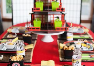 Customized Birthday Decorations A Lego Ninjago Inspired Birthday Party anders Ruff