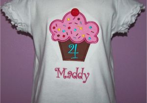 Customized Birthday Girl Shirts Home Girls Birthday Shirts Custom Birthday Cupcake
