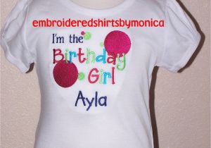 Customized Birthday Girl Shirts Home Girls Birthday Shirts I 39 M 1 Birthday Girl Shirt