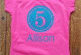 Customized Birthday Girl Shirts Personalized Birthday Shirt for Girls Birthday Girls Shirt