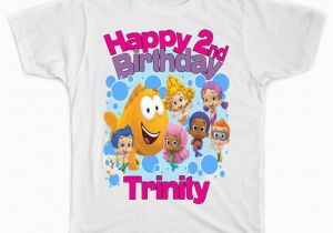 Customized Birthday Girl Shirts Personalized Bubble Guppies Birthday Girl T Shirt Ebay