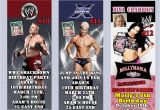 Customized Birthday Invitations Online Wwe Wrestling Birthday Invitations More Personalized