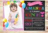 Customized First Birthday Invitations Personalized 1st Birthday Invitations with by