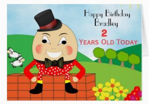 Cute Birthday Cards for Kids Humpty Dumpty Cute Kids Birthday Card Zazzle