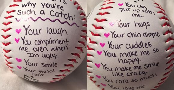 Cute Birthday Gifts for Boyfriend Diy Cute Baseball Gift for Him Gift Ideas Pinterest