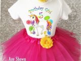 Cute Birthday Girl Outfits Cute Pink Rainbow Unicorn 5th Fifth Birthday Tutu Outfit