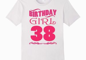 Cute Birthday Girl Shirts Womens 38th Birthday Girl Cute 1979 Girl T Shirt Pl