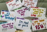 Cute Birthday Ideas for Him Cheap Open when Letters Long Distance Gift Valentines Day Gift