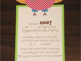 Cute Birthday Invitation Sayings Jen 39 S Happy Place Owl themed Birthday Party the Invitation