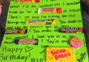 Cute Gifts to Get Your Girlfriend for Her Birthday for My Boyfriend On His Birthday Candy Birthday Card