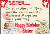 Cute Happy Birthday Quotes for Sister Happy Birthday Sister Quotes for Facebook Quotesgram