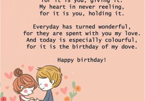 Cute Love Happy Birthday Quotes Happy Birthday Poems for Him Cute Poetry for Boyfriend or