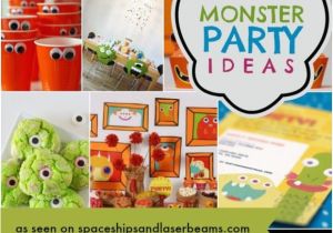 Cute Monster Birthday Party Decorations 26 Cute Monster Party Ideas Your Guests Will Adore