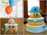 Cute Monster Birthday Party Decorations 34 Monster Birthday Party Ideas Spaceships and Laser Beams