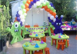 Cute Monster Birthday Party Decorations Cute Little Monster 39 S Birthday Party Ideas Photo 4 Of 38
