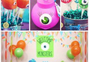 Cute Monster Birthday Party Decorations Cute Monster Decorations Easy Craft Ideas