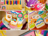 Cute Monster Birthday Party Decorations Kara 39 S Party Ideas Girly Monster Bash Girl Birthday Party