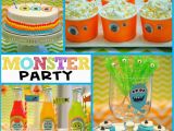 Cute Monster Birthday Party Decorations Monster Party It 39 S A Monster Birthday Bash Mimi 39 S Dollhouse