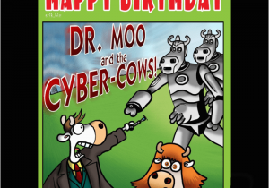 Cyber Birthday Cards Dr Moo and the Cyber Cows Bd Card Send This Greeting