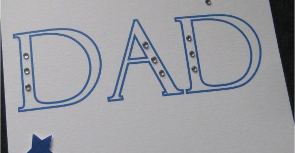 Dad 75th Birthday Card Personalised Handmade Dad Birthday Card 40th 50th 60th