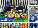 Dallas Cowboys Birthday Decorations Dallas Cowboys Football Party Made by A Princess