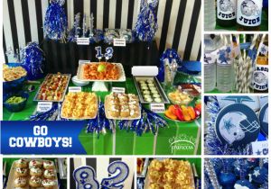Dallas Cowboys Birthday Decorations Dallas Cowboys Football Party Made by A Princess