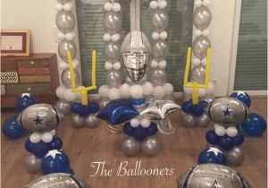 Dallas Cowboys Birthday Party Decorations Balloons Dallas Cowboys theme Balloons by Simeon