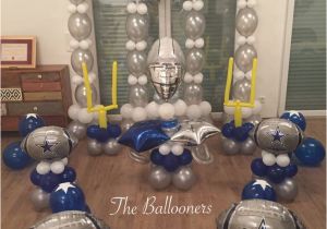 Dallas Cowboys Birthday Party Decorations Balloons Dallas Cowboys theme Balloons by Simeon