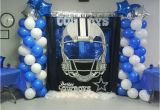 Dallas Cowboys Birthday Party Decorations Dallas Cowboy Bday Party My Decorations Pinterest