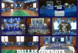 Dallas Cowboys Birthday Party Decorations Dallas Cowboys Football Birthday Party Ideas Photo 1 Of