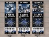 Dallas Cowboys Birthday Party Invitations Dallas Cowboy Dallas Cowboy Birthday Invitation Dallas