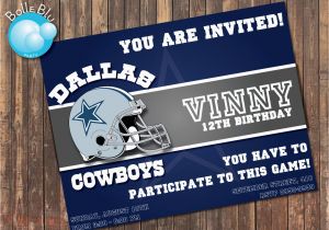 Dallas Cowboys Birthday Party Invitations Dallas Cowboys Birthday Party Invitations Oxsvitation Com