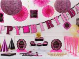 Damask Birthday Party Decorations Damask Birthday Party Supplies Pink Black Party