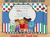 Daniel Tiger Birthday Party Invitations Daniel Tiger 39 S Neighborhood Birthday Invitation by