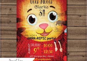 Daniel Tiger Birthday Party Invitations Daniel Tiger Birthday Invitation