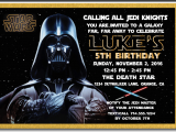 Darth Vader Birthday Invitations Darth Vader Star Wars Birthday Favor Tag Di 378ft